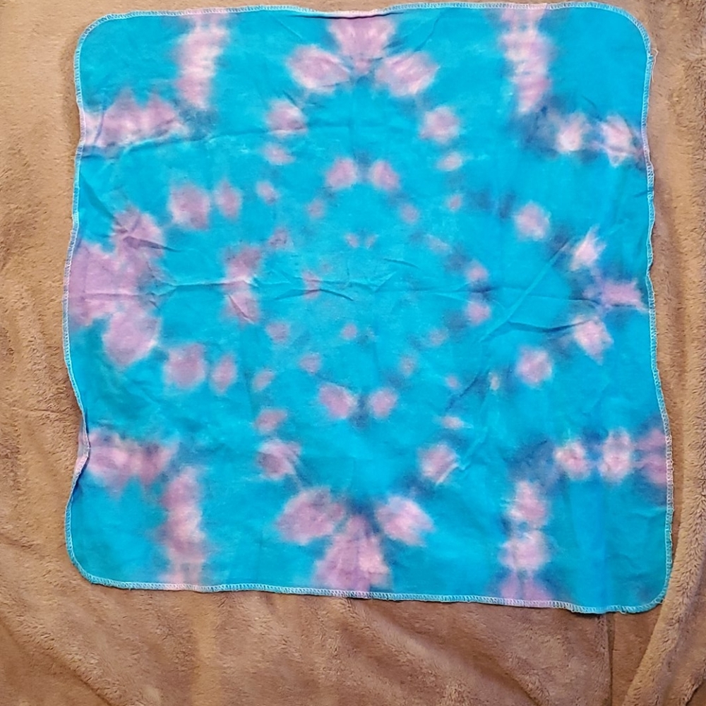 Tie Dye Recieving Blanket